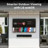 Sylvox OT43B1K4GC 43" Partial Sun Outdoor TV_outdoor viewing