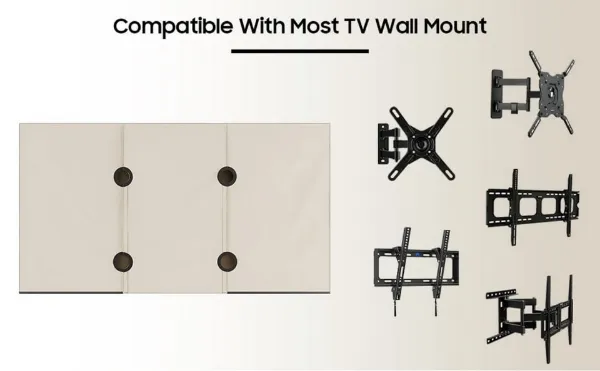 Sylvox OT75A1COVER Waterpoor Outdoor TV Cover for 70-75" TVs_tv mount