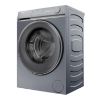 Haier X7 HW100B14367GUUK 10kg 1400 spin WiFi Connected Washing Machine - Graphite_angled view 2
