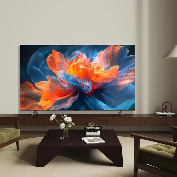 TCL 75T8C-UK 75" 4K QLED HDR Ultra HD Google TV_room view 1