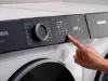 Siemens WG46H2AXGB iQ500 Washing machine, front loader 9 kg 1600 rpm, Silver inox controls 2