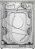 Siemens WG46H2AXGB iQ500 Washing machine, front loader 9 kg 1600 rpm, Silver inox back 2