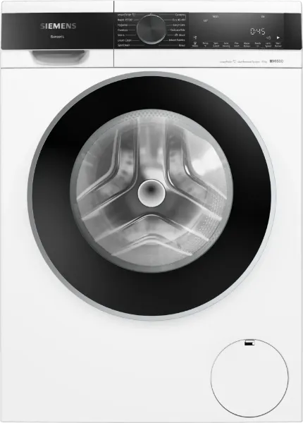 Siemens WG56G2Z0GB iQ500 Washing machine, front loader 10 kg 1600 rpm, White main