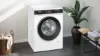 Siemens WG56G2Z0GB iQ500 Washing machine, front loader 10 kg 1600 rpm, White main 2