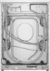 Siemens WG56G2Z0GB iQ500 Washing machine, front loader 10 kg 1600 rpm, White back 2