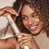 SILK'N SIS1PUK001 SilkyStraight Hair Straightener - Gold_in use 3