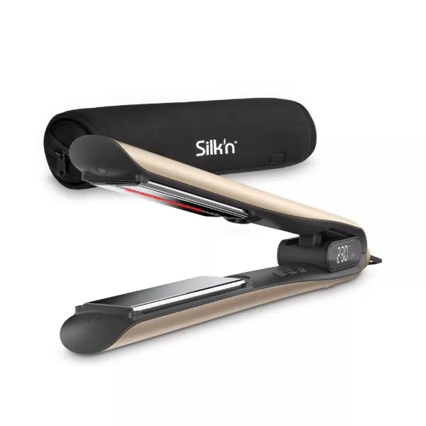 SILK'N SIS1PUK001 SilkyStraight Hair Straightener - Gold_main