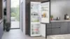 Siemens KG49NXXCF iQ300 Freestanding Fridge Freezer with Total noFrost in Brushed Black Steel AntiFingerprint_open