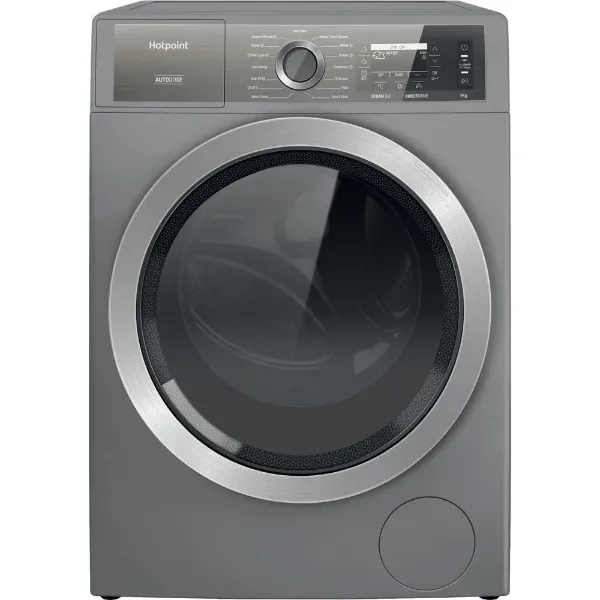Hotpoint H899ADSGPOWERUK GentlePower WASHING MACHINE 9KG - Silver - A-30% main