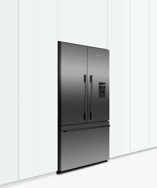 Fisher & Paykel RF540ADUB7 Fridge Freezer French Door 900mm Designer Handle_side
