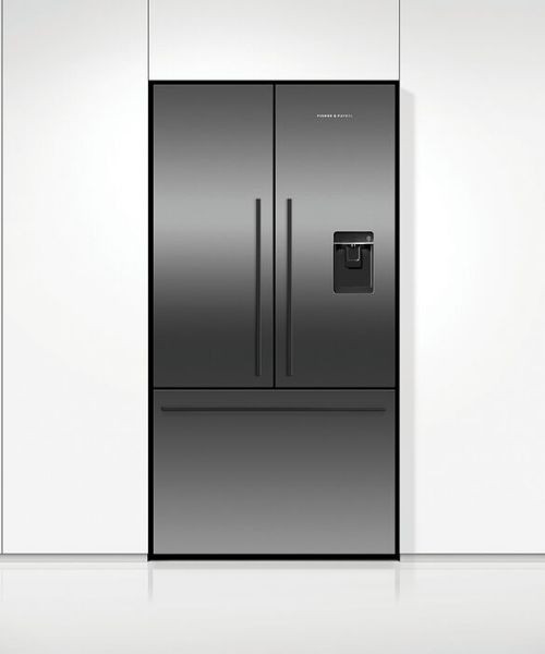 Fisher & Paykel RF540ADUB7 Fridge Freezer French Door 900mm Designer Handle_closed