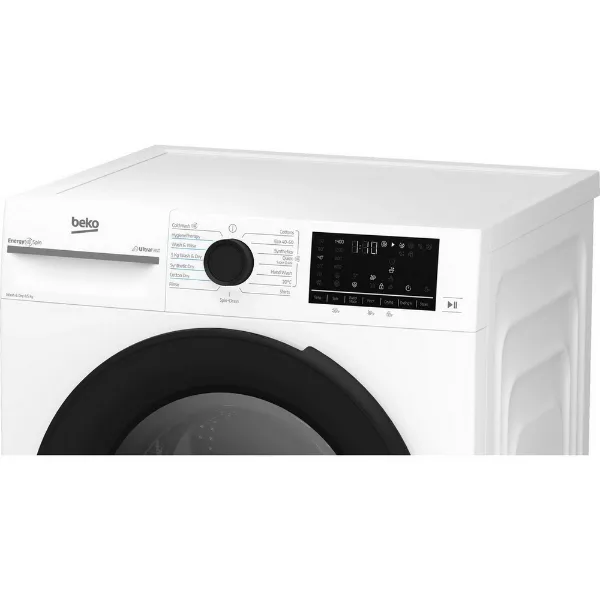 Beko BMND8545UW 8kg/5kg 1400 Spin  Washer Dryer - White_top