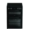 Hotpoint HDE6VDC2B1 60cm Double Oven Electric Cooker with Ceramic Hob - Black_main