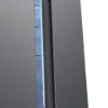 Hoover HHSBSO-6174XK-1 91cm 60/40 Frost Free American Fridge Freezer - Stainless Steel_edge
