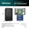 Hisense RF749N4SWFE 91.4cm 50/50 Frost Free Fridge Freezer - Black Inox_tech spec