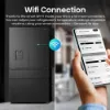 Hisense RF749N4SWFE 91.4cm 50/50 Frost Free Fridge Freezer - Black Inox_wifi connection