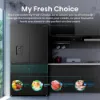 Hisense RF749N4SWFE 91.4cm 50/50 Frost Free Fridge Freezer - Black Inox_fresh choice