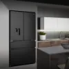 Hisense RF749N4SWFE 91.4cm 50/50 Frost Free Fridge Freezer - Black Inox_kitchen view