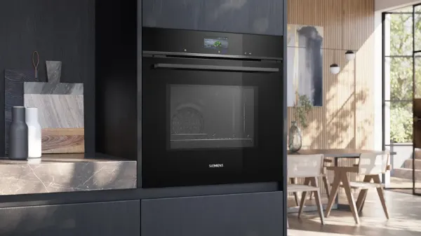 Picture of Siemens HM776G1B1B Built In oven With Microwave Function In Black