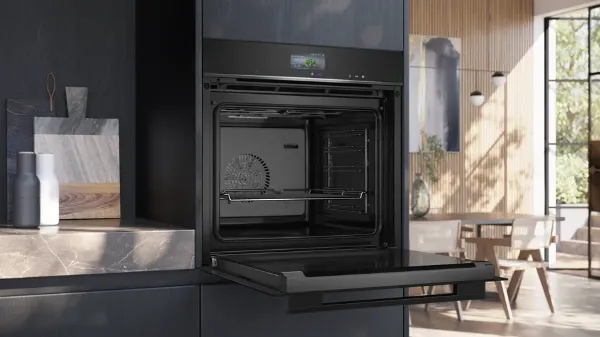 Picture of Siemens HS736G1B1B Built In Oven With Steam Function In Black