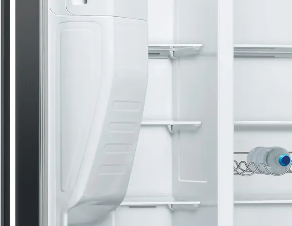 Bosch KAD93ABEP Series 6 American Style Fridge Freezer in Black with Total No Frost_shelves
