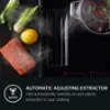 AEG TCH74B01FZ 6000 SaphirMatt® 70cm Induction Extractor Hob _automatic extractor