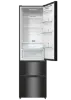 Hisense RM469N4AFDUK 60cm 60/40 Frost Free Fridge Freezer - Black_fridge open