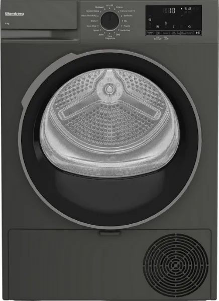 Blomberg LTA18321G 8kg Heat Pump Tumble Dryer - Graphite_front