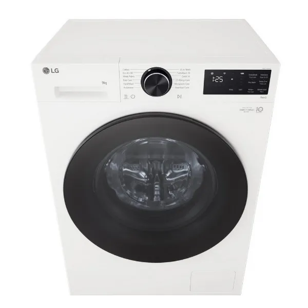 LG F2X50S9TWB 9kg 1200 Spin Washing Machine - White_from above