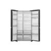 Hisense RS840N4WFE 60/40 91cm Frost Free American Fridge Freezer - Black Stainless Steel_interior