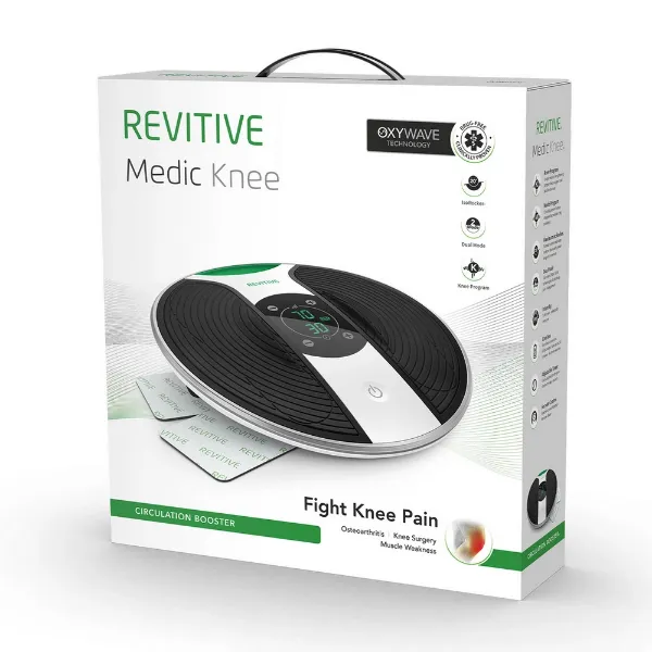 Revitive 5606-5574AQ-UK Medic Knee Circulation Booster_box