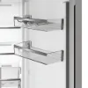 Hotpoint Dual American Fridge Freezer in Brushed steel HPG2 6513 XBR4UK - Main door