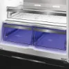 Hotpoint Dual American Fridge Freezer in Black HPG2 6513 XK5E - Main space