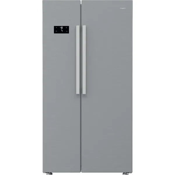 Hotpoint Dual American Fridge Freezer HPG2 6592 XP4UKWR in Silver - Main
