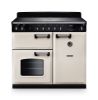 Rangemaster 14206 Classic 100 Induction Range Cooker in Pale Cream with Chrome Trim - CL100EIPPCR/CM1