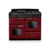 Rangemaster 14217 Classic OC 110 Dual Fuel Range Cooker in  Bordeaux with Chrome Trim   - CLO110DFPBOR/CM1