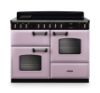 Rangemaster 17825 Classic Deluxe OC 110 Induction Range Cooker in Heather with Chrome Trim - CLDLO110EIPHTH/CM1