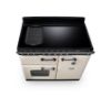 Rangemaster 14677 Classic Deluxe 100 Induction Range Cooker in Pale Cream with Chrome Trim - CLDL100EIPPCR/CM1_hob
