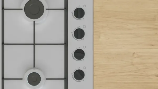 Bosch PBH6B5K60 60cm Gas Hob in Stainless Steel_controls