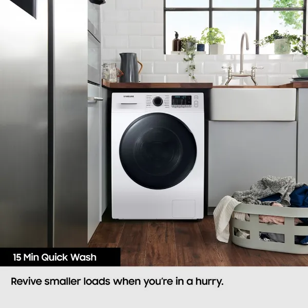 Samsung WW11DG5B25AEEU 11kg 1400 Spin Washing Machine - White_quick wash