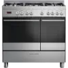 Fisher & Paykel OR90L7DBGFX1 90cm Dual Fuel Range Cooker - Stainless Steel