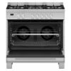 Fisher & Paykel OR90SDG4X1 90cm Dual Fuel Range Cooker - Stainless Steel_open