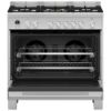 Fisher & Paykel OR90SDG6X1 90cm Dual Fuel Range Cooker - Brushed Stainless Steel_open