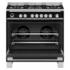 Fisher & Paykel OR90SCG6B1 90cm Dual Fuel Range Cooker - Black_open