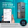 Samsung RB38C636DB1/EU Series 7 SpaceMax™ 386L Smart Combi Fridge Freezer- Black Stainless Steel_ai energy mode