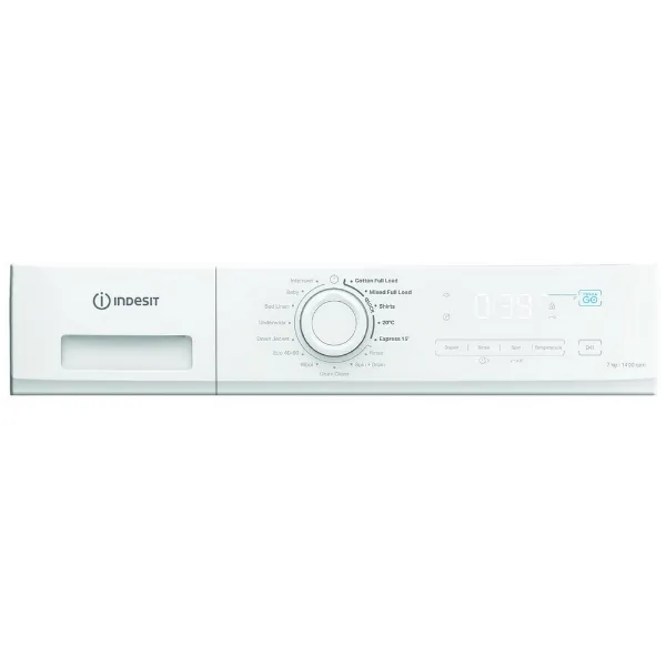 Indesit IMA764MYTIMEUK 7kg 1400 Spin  Washing Machine - White_control panel