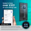 Samsung RS70F64KDTEU Series 6 SpaceMax™ Smart American Fridge Freezer in Silver_ai energy mode