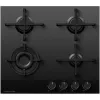Fisher & Paykel CG604DLPGB4 60cm 'Gas on Glass' 4 Burner - Black