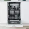 Indesit IN2IE10CS80UK Slimline Integrated Dishwasher - White open 2