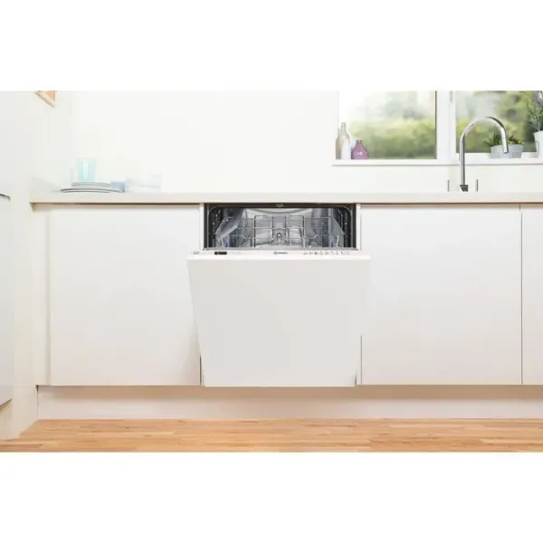 Indesit D2I HD526 UK Push&Go Full Size Integrated Dishwasher - White - 14 Place Settings - E Rated main 2